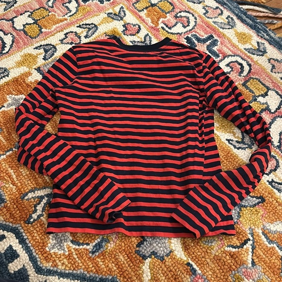 EUC La Ligne navy and red striped long sleeve top- made in Portugal  SZ XS - Picture 2 of 5